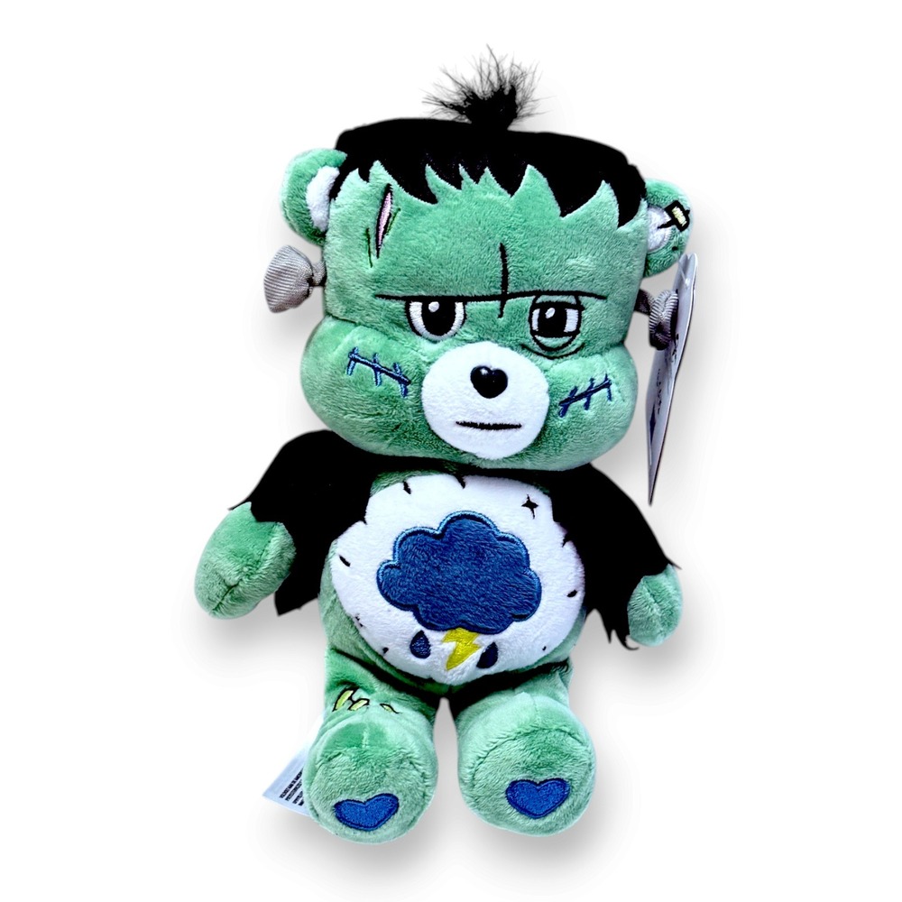 Care Bears Plush Frankenstein Grumpy Bear Green New